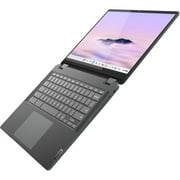 Lenovo - IdeaPad Flex 5i Chromebook Plus Laptop 14 - 2K Touch - Intel i3-1315U with 8GB Memory - Intel UHD Graphics - 128GB SSD - Storm Grey