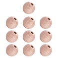 thumbnail image 1 of 10 piezas de cuentas de bola redondas, cuentas espaciadoras plateadas plateadas, suministros de joyería hechos a mano, accesorios para hacer Ropa, zapatos y accesorios Miscelánea Oro rosa 8MM Sonducket AP010775-18B, 1 of 6