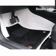 thumbnail image 4 of Leather Floor Mats for Tesla Model Y 3 Highland Single/Dual-Layer All Weather Leather Base Floor Liner and Removable Soft Carpet, 4 of 7