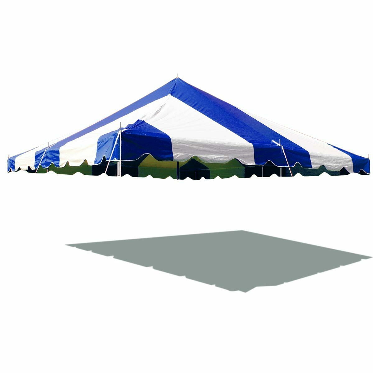 Party Tents Direct Weekender Standard Pole Party Tent Top ONLY, Blue