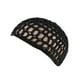 thumbnail image 4 of Redecilla para el pelo Salvador Negro Gorro de punto de ganchillo suave, 4 of 7