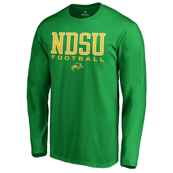 Men's Kelly Green NDSU Bison Team Unity Football Long Sleeve T-Shirt
