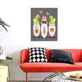 thumbnail image 4 of Sikiie Summer Gnome 1 Print Canvas Decorative Hanging Painting, Anti-shrinkage Hanging Frame, Suitable for Home, Office Wall Decorations, 4 of 6