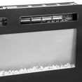 thumbnail image 4 of XtremepowerUS Electric Fireplace 50" Recessed & Wall Mounted, Thin Fit & Low Noise, Fit for 2 x 6 Stud, Remote Control with Timer, Touch Screen, Adjustable Flame Colors & Speed, 4 of 9