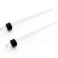 thumbnail image 2 of Body Candy 8G 2Pc Unisex Ear Expanders Clear Acrylic Straight Taper Ear Stretching Kit Set of 2 3.2mm, 2 of 3