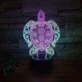 thumbnail image 2 of LINLIN 3D Night Light, 3D USB 3D Illusion Light Desk Lamp Touch Night Light with 7 Color Optical Illusion Desk Lights for Musical Instrument Shop Home Party Supply Decoration, 2 of 6