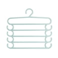 thumbnail image 3 of Yuarrent Estante de almacenamiento de pantalones 5 en 1 multifuncional, 2 uds., estante de almacenamiento ajustable para pantalones, organizador de Almacenamiento y organización del hogar Verde Yuarrent HA004464-01, 3 of 6