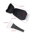 thumbnail image 5 of lanema Car Windshield Snow Scraper Glove with Thick Lining Ice Snow Mitt with Handle Scratch-Free Winter Accessories, 5 of 12