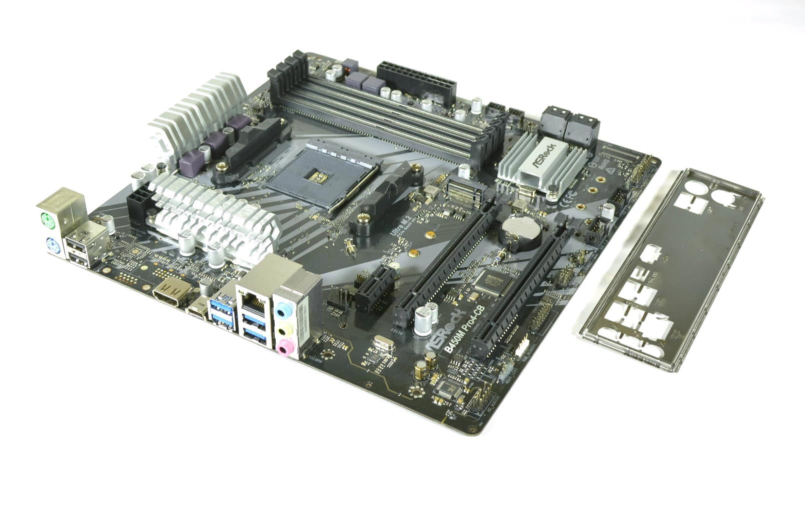 ASRock B450M Pro4CB AMD CPU Socket AM4 DDR4 Desktop Motherboard 80