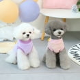 thumbnail image 4 of Flower Print Pet Fleece Warm Autumn Pullover Costume with Soft Texture & Style, 4 of 8