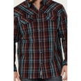 thumbnail image 3 of Moonshine Spirit Men's Fire Starter  Plaid Long Sleeve Snap Western Shirt - MSSU22W19 Medium, 3 of 4