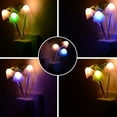 thumbnail image 3 of LED Wall Night Light Mushroom Plants Style Sensor Lamp For Kids Sleeping W7J6, 3 of 6
