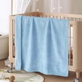 thumbnail image 6 of BORITAR Baby Blanket for Boys Girls Ultra Soft Fleece Warm and Lightweight Animal Blankets for Infant Toddler Newborn, 30x40 Inch, Blue, 6 of 6