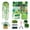 Green A (with Pot), variant on Beaded Plant Kit for Adults, Green Glass Leaf Beads, Forever Succulent DIY Craft Set, No-Water Potted Plant, Sun Catcher & Window Decor, Gift for Plant Lovers, Her