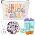 thumbnail image 1 of Set de regalo FJHAIY, bolsa de maquillaje para gimnasia, collar y calcetines, 1 of 7