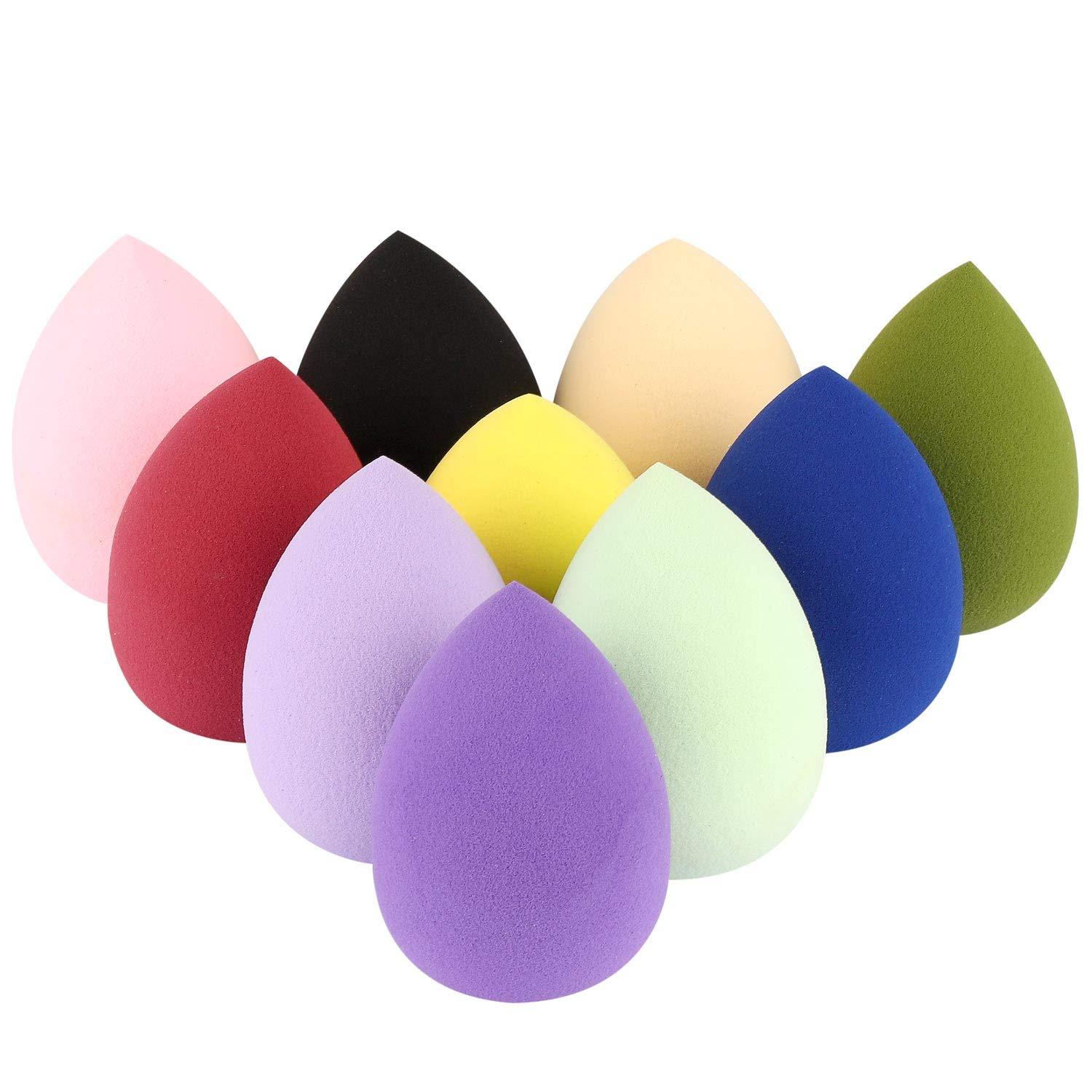Makeup Blender Egg Shaped Foundation Blending, Multi Colored Beauty 