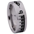 thumbnail image 3 of Bowling Tungsten Carbide Ring, 3 of 9