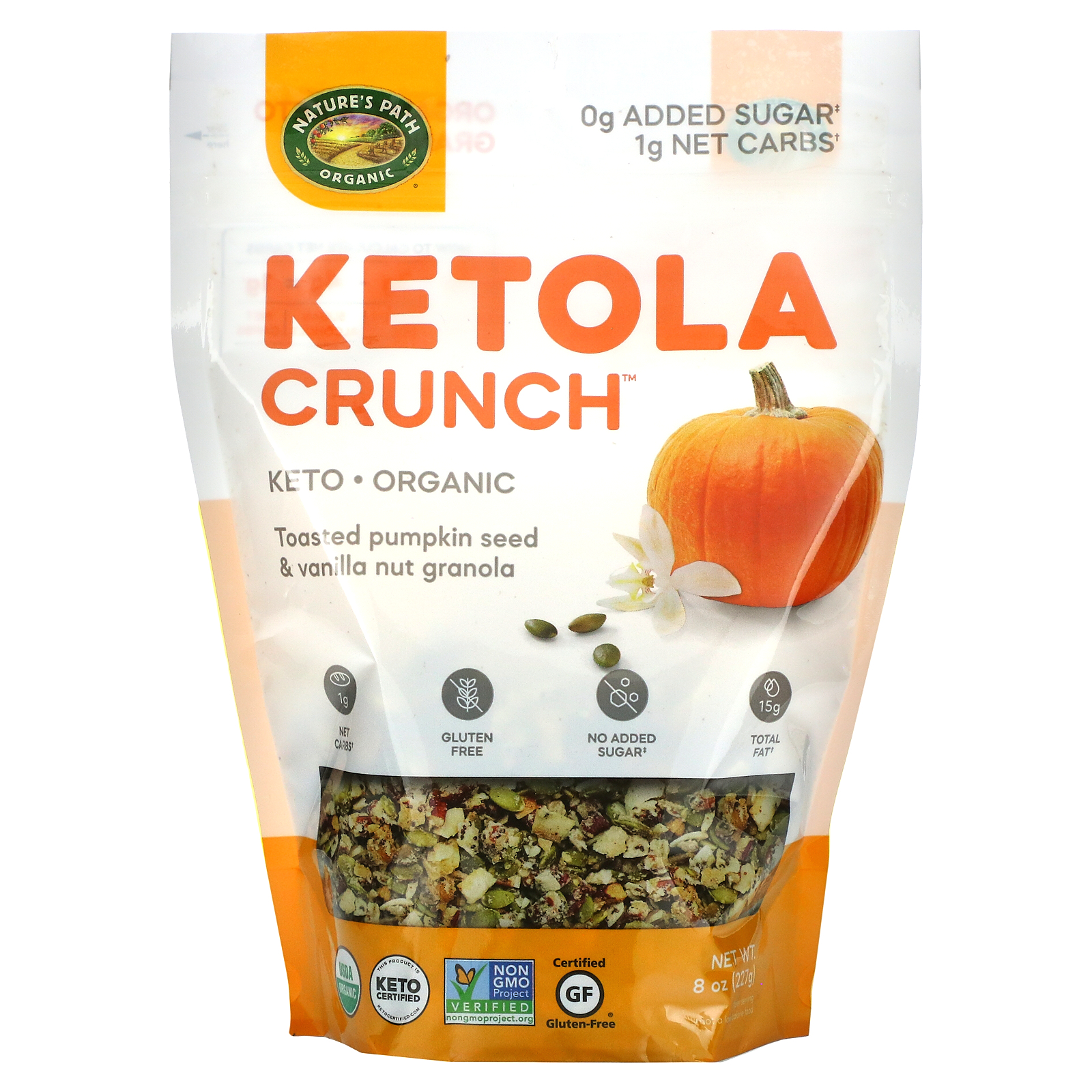 Nature's Path Ketola Crunch Organic Toasted Pumpkin Seed and Vanilla