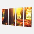 thumbnail image 2 of Autumn Trees in the Sunlight - Large Landscape Canvas Art, 2 of 3