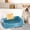 blue, variant on DOLITY Dog Toilet for Small Dogs Puppy Potty Tray Pet Accessories Pet Litter Pan Indoor green