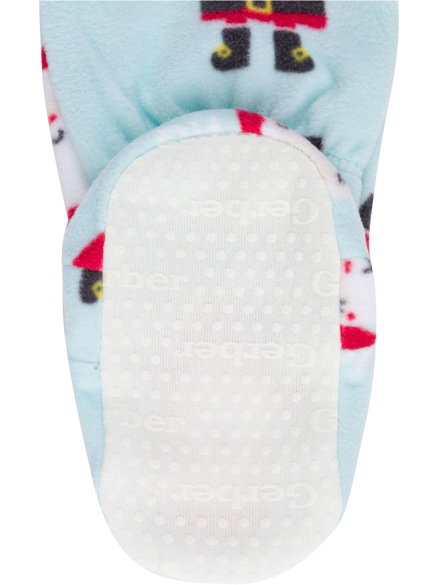 Gerber Baby & Toddler Boy or Girl Gender Neutral Christmas Microfleece Blanket Sleeper Pajama, 2-Pack (0/3 Months-5T) - image 4 of 6