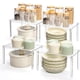 thumbnail image 1 of Estante Acrílico para Especias, Juego de 4 Organizador de Armarios, Especiero de Cocina, Organizador Cocina, Apilable, Estante para Encimera o Gabinete, Soporte de Especias para Despensa, 1 of 9