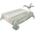 thumbnail image 2 of Sage Green Grey Table Cloth Waterproof Tablecloths, Farmhouse Gray Barn Wooden Vintage Striped Tablecloth Dining Table Cover for Kitchen Party Tabletop Outdoor, Rectangle Tablecloth 60x84 Inch, 2 of 9