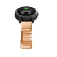 thumbnail image 5 of Stainless Steel Quick Release Turtle Buckle Watch Strap Bead Design Seamless Fit for Versatile Wrist Styles, 5 of 5