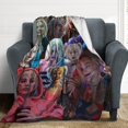 thumbnail image 4 of Sexy Margot Robbie Blanket Super Soft Throw Blanket Silky Flannel Lightweight for Sofa, Bed Blanket All Season Use 30""*40""（76 * 100cm）, Style, 4 of 6