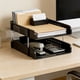 thumbnail image 5 of Organizador de tablero perforado | Sistema de almacenamiento de escritorio de varios niveles para artículos de oficina, papelería y cosméticos, 5 of 6