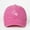 Hot Pink, variant on WQNVRNR Heart Print Baseball Cap- Men & Women Adjustable Snapback Sun Hat Curved Bill Outdoor Headwear Pink Size Free Size
