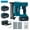 Electric Nail Gun+2*4.0 Ah battery, variant on 18 Gauge Electric Nail Gun, F32 Cordless Nail Gun With Battery 4.0Ah X 2 & A Charger, 1000pcs Nails, Bump&Sequential Mode, Around180 Nails/min, Cordless Brad Nailer For DIY Project Home Made Project