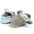 thumbnail image 4 of Baby Booties Faux Fur Sheep Shape Non-Slip Soft Sole Crib Shoes, 4 of 6