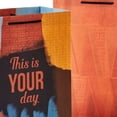 thumbnail image 3 of Hallmark Mahogany 11" Large Father's Day Gift Bag Bundle (3 Bags: "Happy Father's Day," Patterned Triangles, "This Is Your Day"), 3 of 4
