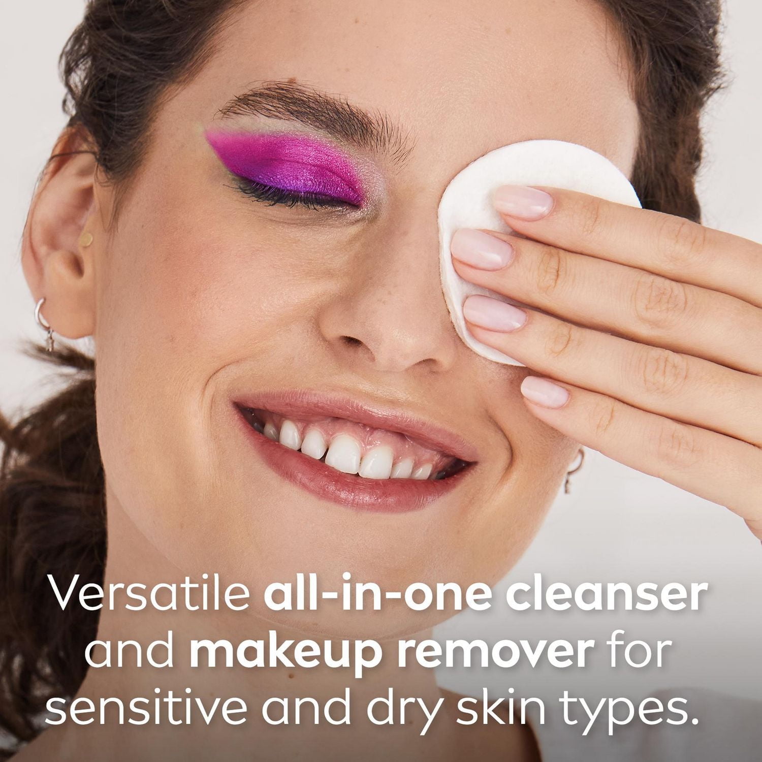 NIVEA Micellar Water Amino Acid Complex for Dry and Sensitive Skin, Cleanser and Makeup Remover, 400 ml, 400 mL