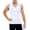 White, variant on Insta Slim - Made in USA - Firm Compression Sleeveless V-Neck Body Shaper for Men. Tummy Control Slimming Shapewear Undershirt for Gynecomastia, Beer Belly & Back Support (White, 2X)