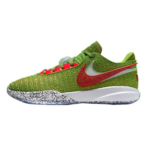 Men's Nike Lebron XX Green Apple/Reflect Silver (FJ4955 300) - 10