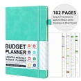 thumbnail image 3 of Boreal Craft 1pc A5 Monthly Plan Fund Budget Notebook Plan Weekly Plan Address Book For Record Phone Mail Important Information Polychromatic Selection Can Scenes Multicolor Multiscene Use Lined, 3 of 3