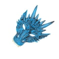 thumbnail image 1 of Máscara de fiesta de dragón Bewildely azul oscuro, 1 of 6