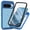 Blue, variant on Kryonix for Google Pixel 10 Pro XL Rugged Case with Built-in Screen Protector, Two-Layer Shock-Absorption Protective Cover with Raised Camera and Screen Edge, for Men Women