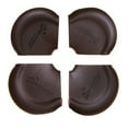 thumbnail image 4 of Dreambaby 4 Pack Foam Corner Bumpers Brown Edge Guards Baby Proof Child Safety, 4 of 4