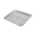 thumbnail image 5 of WeiLaiKeQi Baking Sheet with Rack Baking Pan for Family Gatherings Barbecue Restaurants 40.5cmx30.5cmx2.5cm, 5 of 9