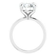 thumbnail image 3 of Moissanite Engagement Ring 3 Carat Round Solitaire Style, 3 of 5