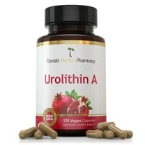 Florida Herbal Pharmacy, Urolithin A Extract Supplement Capsules (120 Capsules) 500 mg per Capsule, 1000 mg Serving