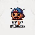 thumbnail image 4 of Inktastic My 1st Halloween Boys Pumpkin Boys Baby T-Shirt, 4 of 5