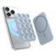 thumbnail image 1 of elago Montura de tel&eacute;fono con Ventosa magn&eacute;tica Compatible con Funda MagSafe, Agarre de Silicona Desmontable para iPhone 17/16/15/14/13/12, Selfies/Videos Manos Libres para influ, 1 of 9