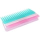 thumbnail image 5 of Peine ancho grande sin mango, antistático, 19 dientes, ideal para cabello largo y grueso, color azul lago, sin logo., 5 of 7
