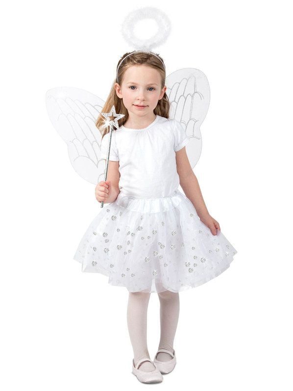 ANGEL SKIRT SET GIRLS COSTUME-10-12 - Walmart.com - Walmart.com