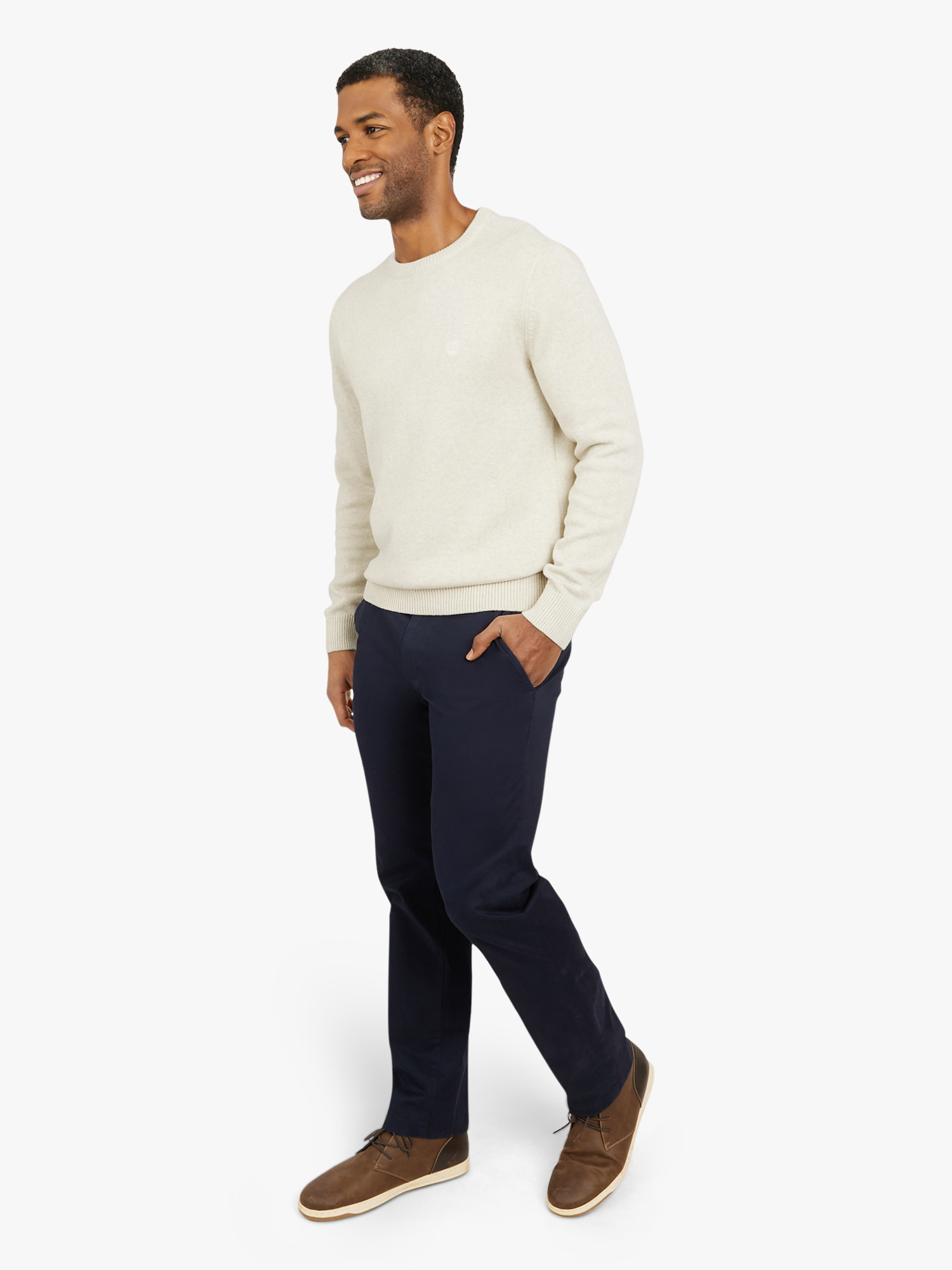 Chaps Men's Long Sleeve Crewneck Sweater photo 2