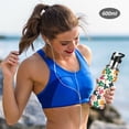 thumbnail image 5 of Yayeee 20oz Insulated Water Bottle Double Wall Stainless Steel with Flip Straw Lid, Floral Blooms, 5 of 7